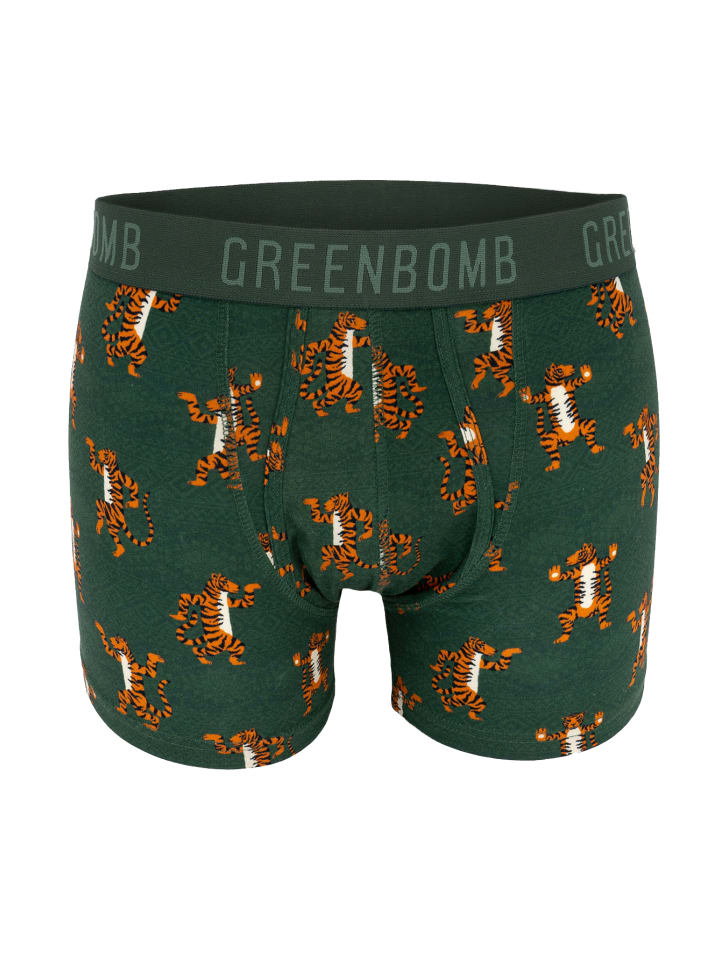 

Боксеры GreenBomb, темно-зеленый