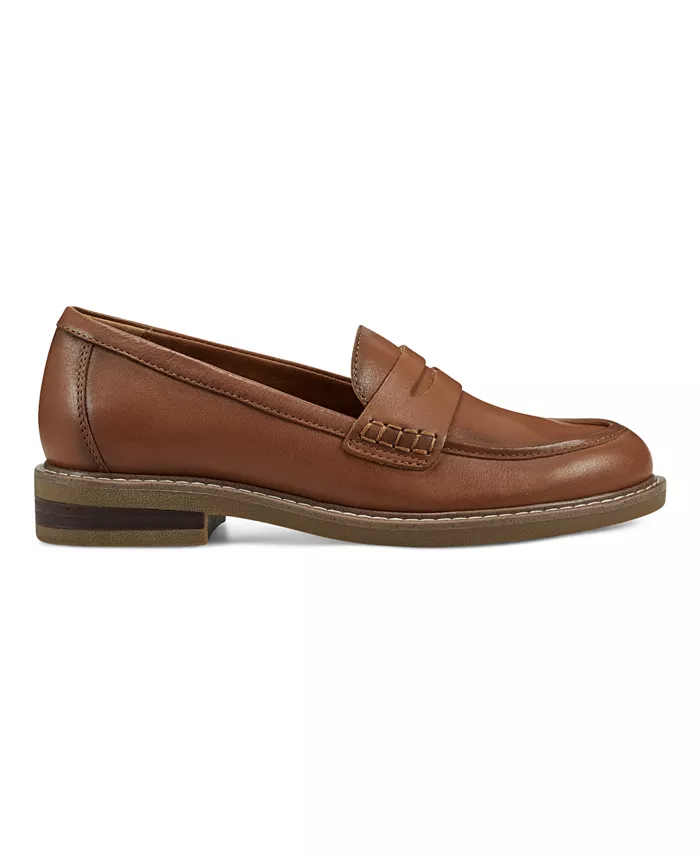 Женские лоферы Javas Slip-On Penny Earth, коричневый — фото 2