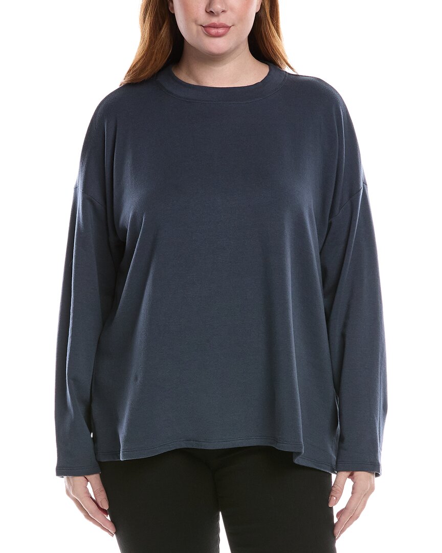 

EILEEN FISHER Plus свободный топ, синий