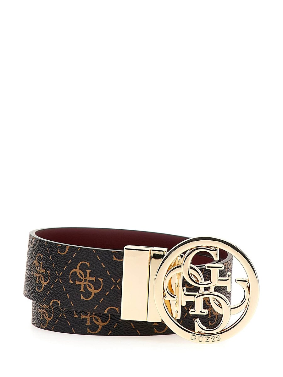 

Ремень GUESS Nolana, цвет Brown/Light brown/Dark brown