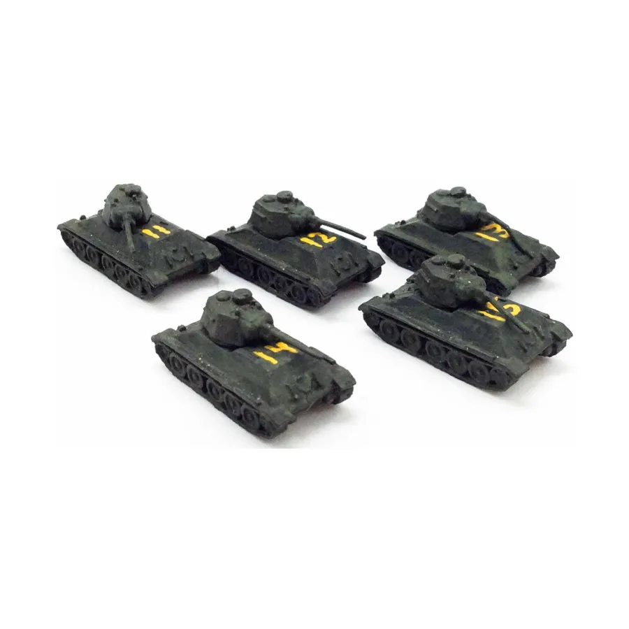 

Т-34/76 образца 1943 года, коллекция №8, WWII Micro Armour - Russia - Loose Miniatures (1:285)