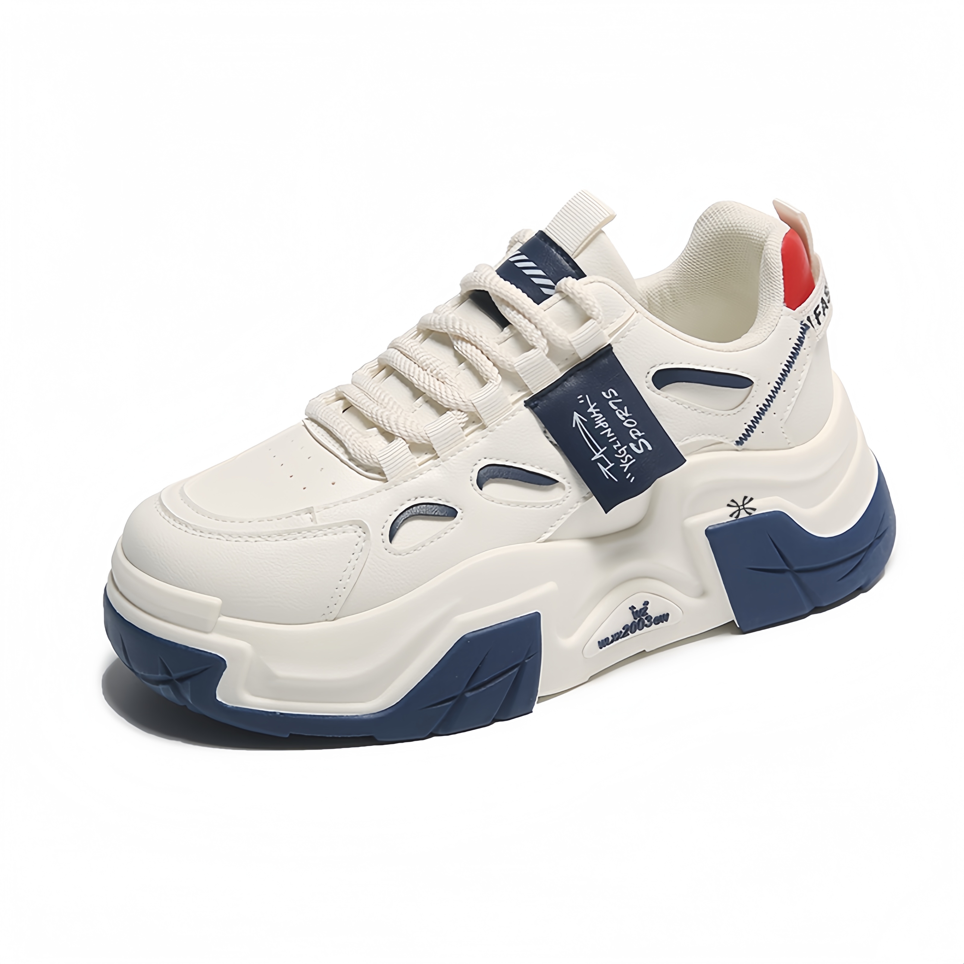 

Износостойкие амортизирующие повседневные детские кроссовки для подростков YUZHAOLIN, синий