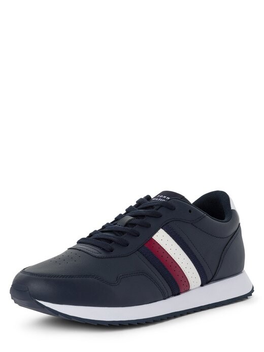 

Кожаные кроссовки Tommy Hilfiger, синий