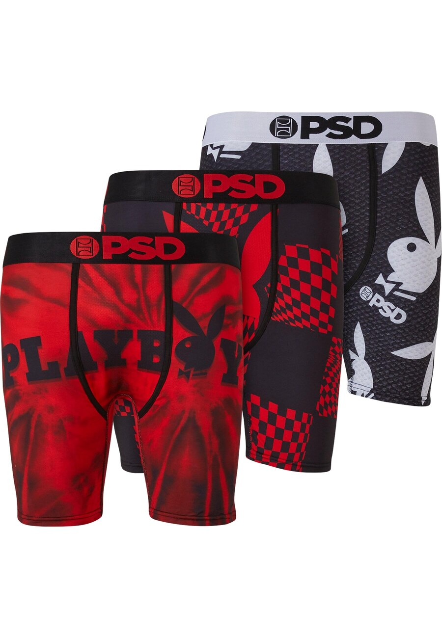

Трусы PSD Boxer shorts Playboy, цвет red/black