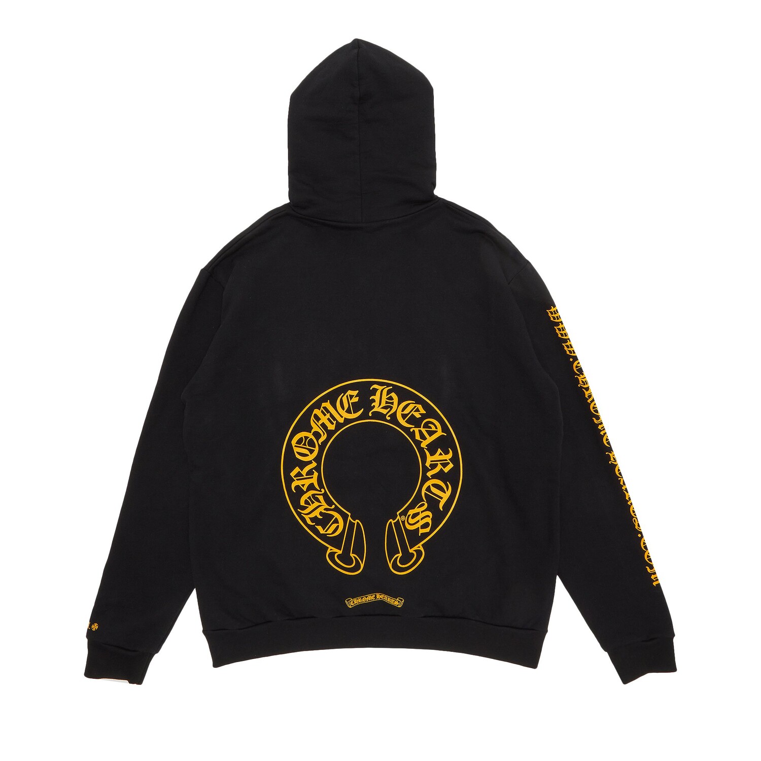 Эксклюзивная толстовка Chrome Hearts Online Черный/Желтый — фото 2