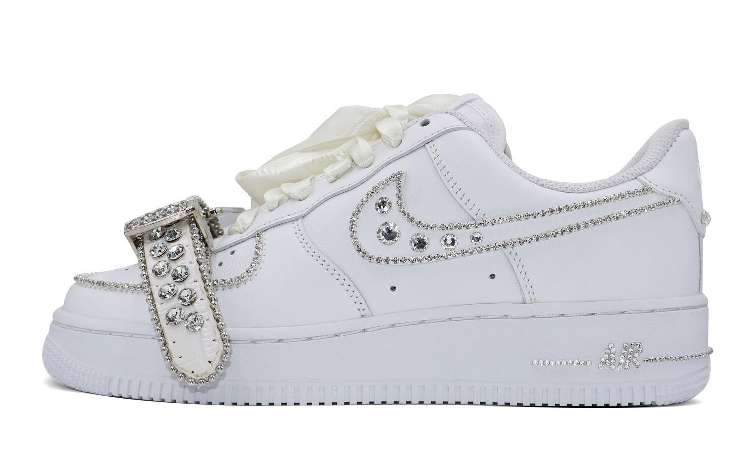 

Кроссовки Nike Air Force 1 Skateboard Shoes Men Low-Top White, Белый, Кроссовки Nike Air Force 1 Skateboard Shoes Men Low-Top White