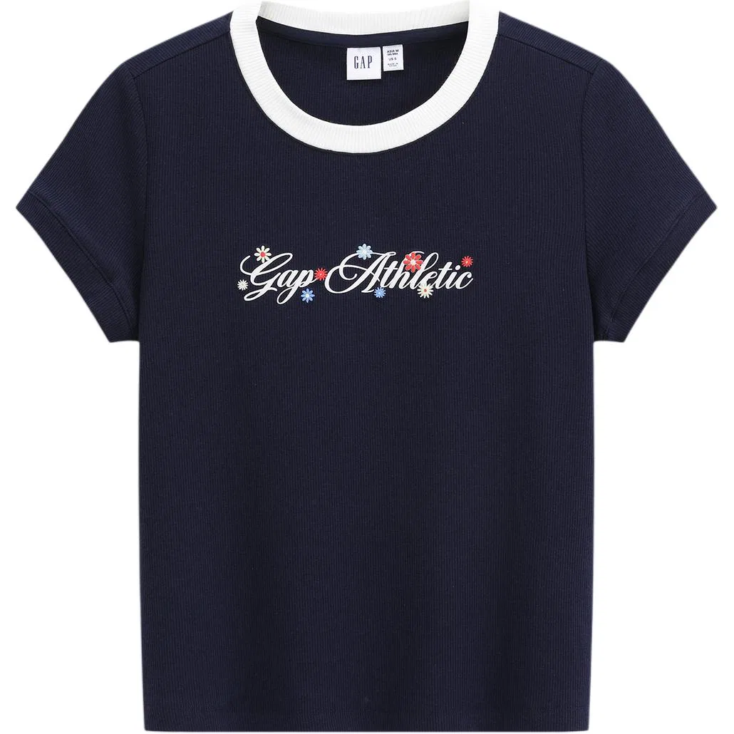 Футболка женская с круглым вырезом Moderate GAP, Marine Blue
