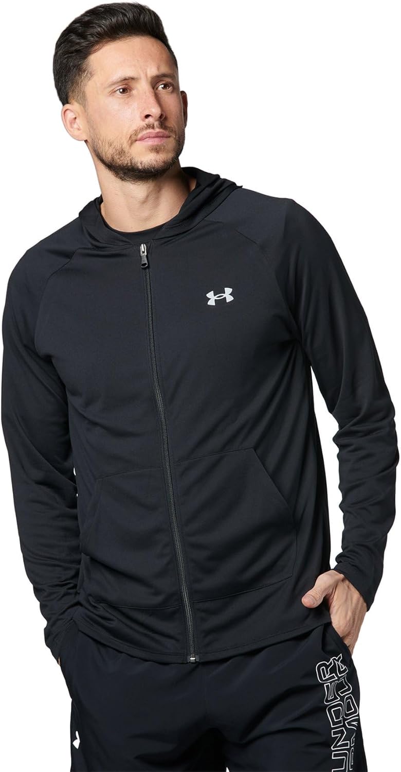 

Мужская тренировочная футболка Under Armour UA с напульсниками, черный