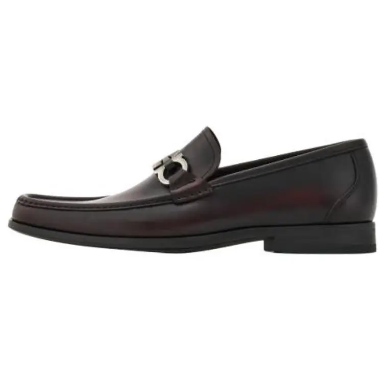 Ferragamo Gancini мокасины мужские черные
