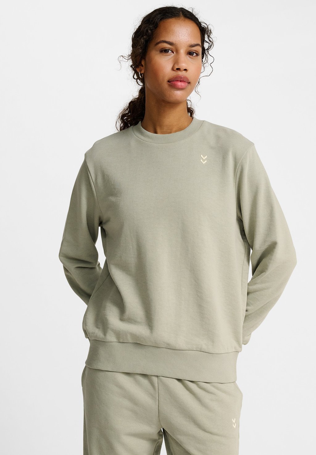 

Толстовка PULSE CREWNECK Hummel, зеленый
