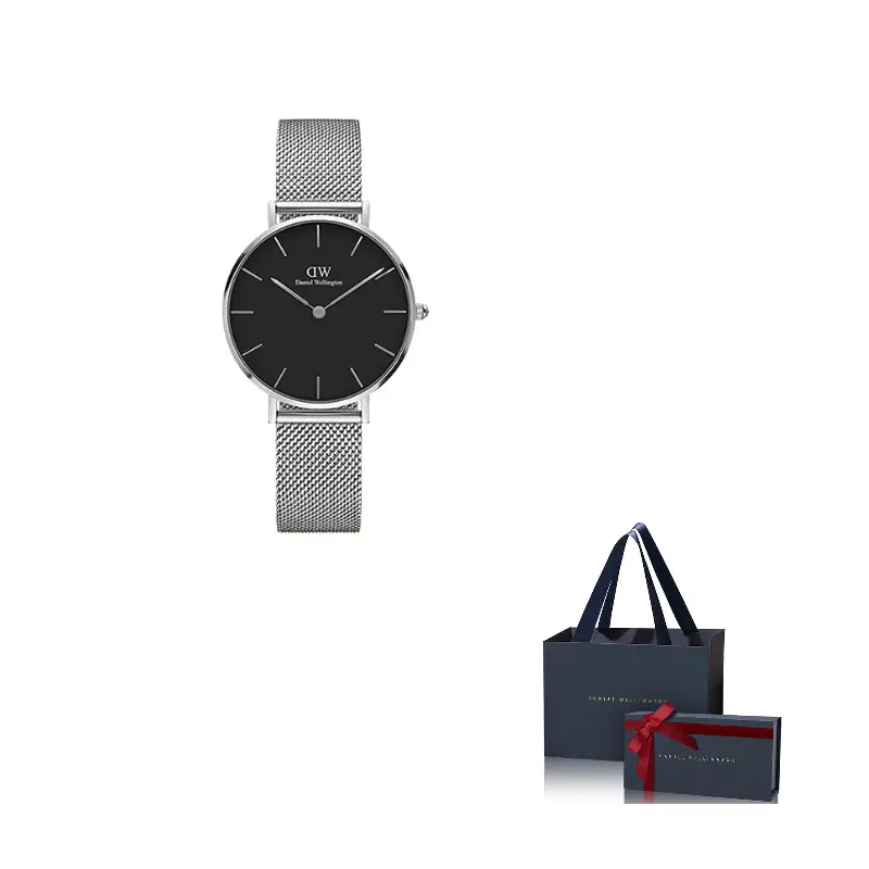 

DW/DanielWellington Часы Daniel Wellington Petite Sterling 32mm, Black Dial