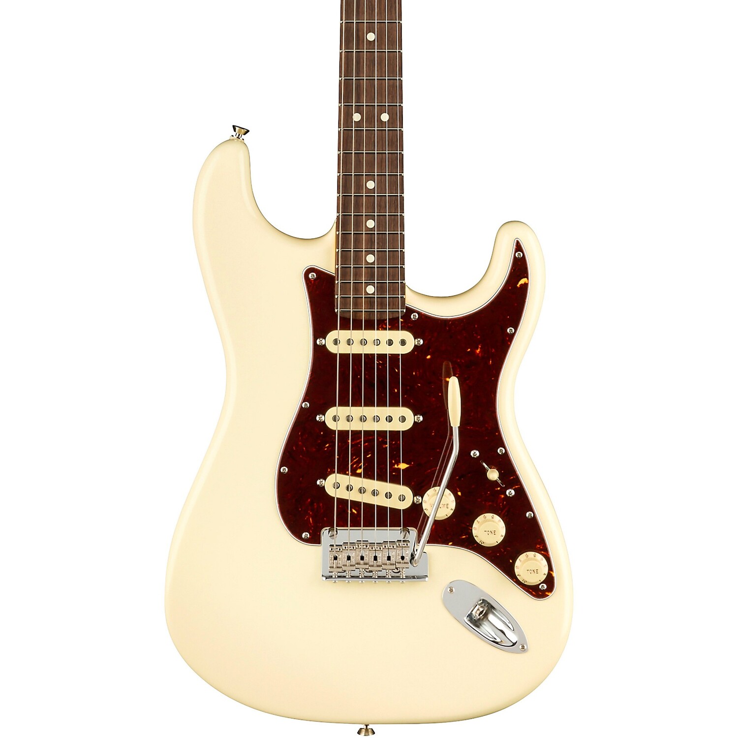 

Электрогитара Fender American Professional II Stratocaster с накладкой из палисандра, олимпийский белый цвет