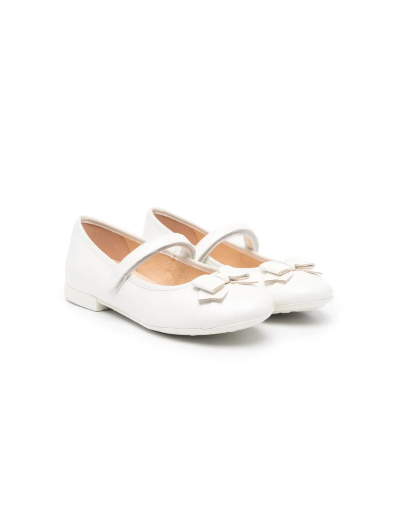 

Geox Kids балетки Plie, белый