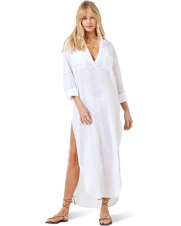 

Платье L*Space Capistrano Tunic, белый