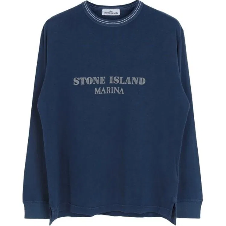 Свитшот мужской Stone Island Royal Blue
