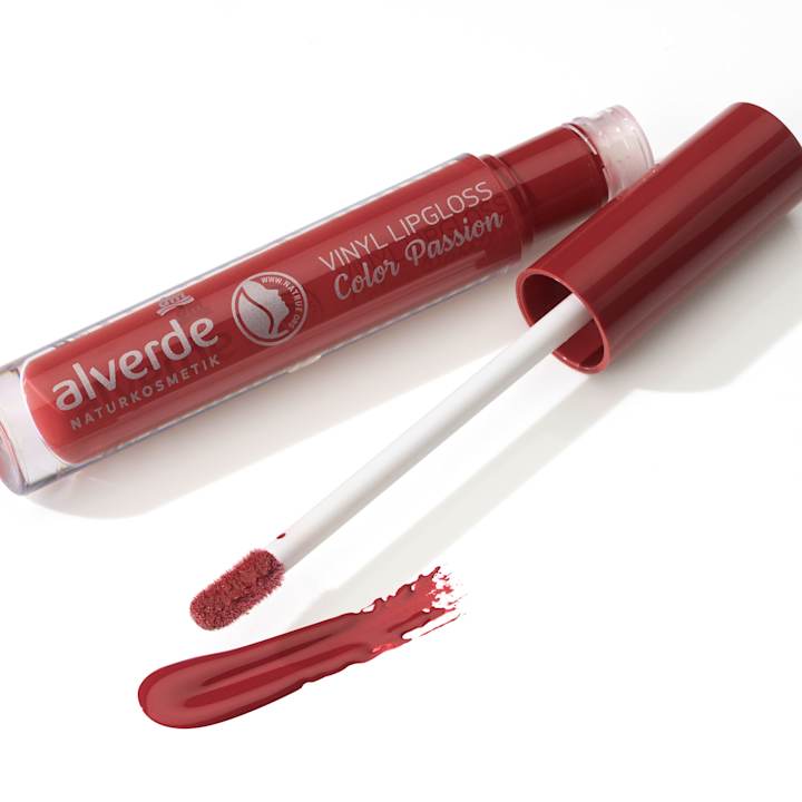 Блеск для губ alverde NATURKOSMETIK Lipgloss Vinyl Color Passion 40, 4 ml — фото 4