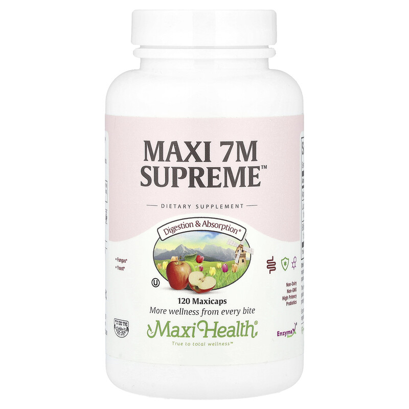 

Maxi Health, Maxi 7M Supreme , 120 капсул Maxicap