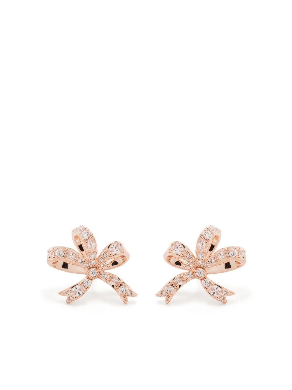 

Серьги-гвоздики Hyperbola Swarovski, золотой