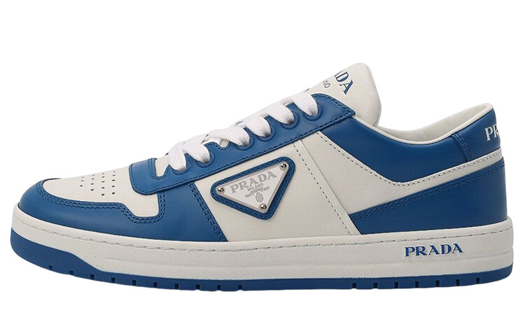 Кроссовки женские Prada Skateboard, белый / синий