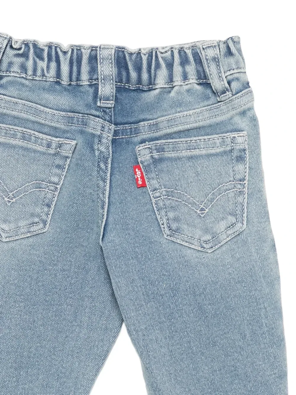 Джинсы со шлевками для ремня Levi's kids, синий — фото 3