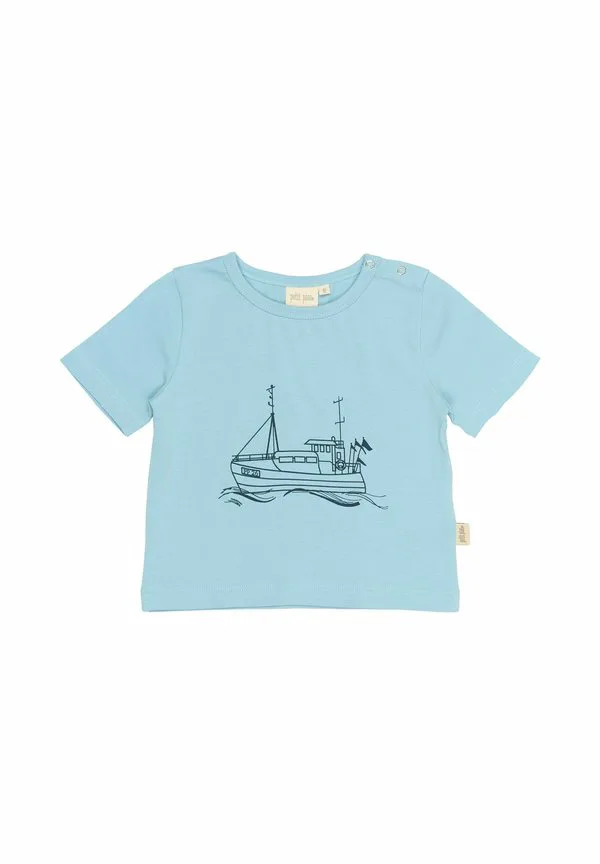 Футболка с принтом Petit Piao, Soft Chambray