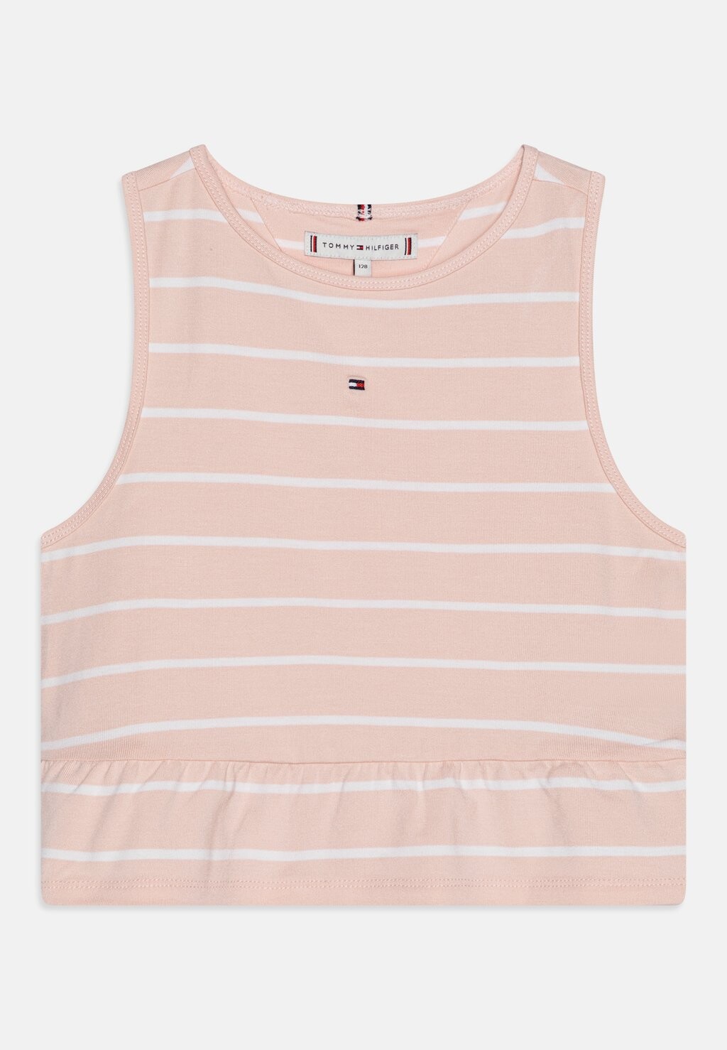 

Топ PEPLUM STRIPE Tommy Hilfiger, цвет whimsy pink