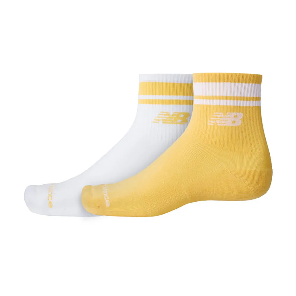 

Носки 2 шт New Balance Run Repreve Ankle short, желтый