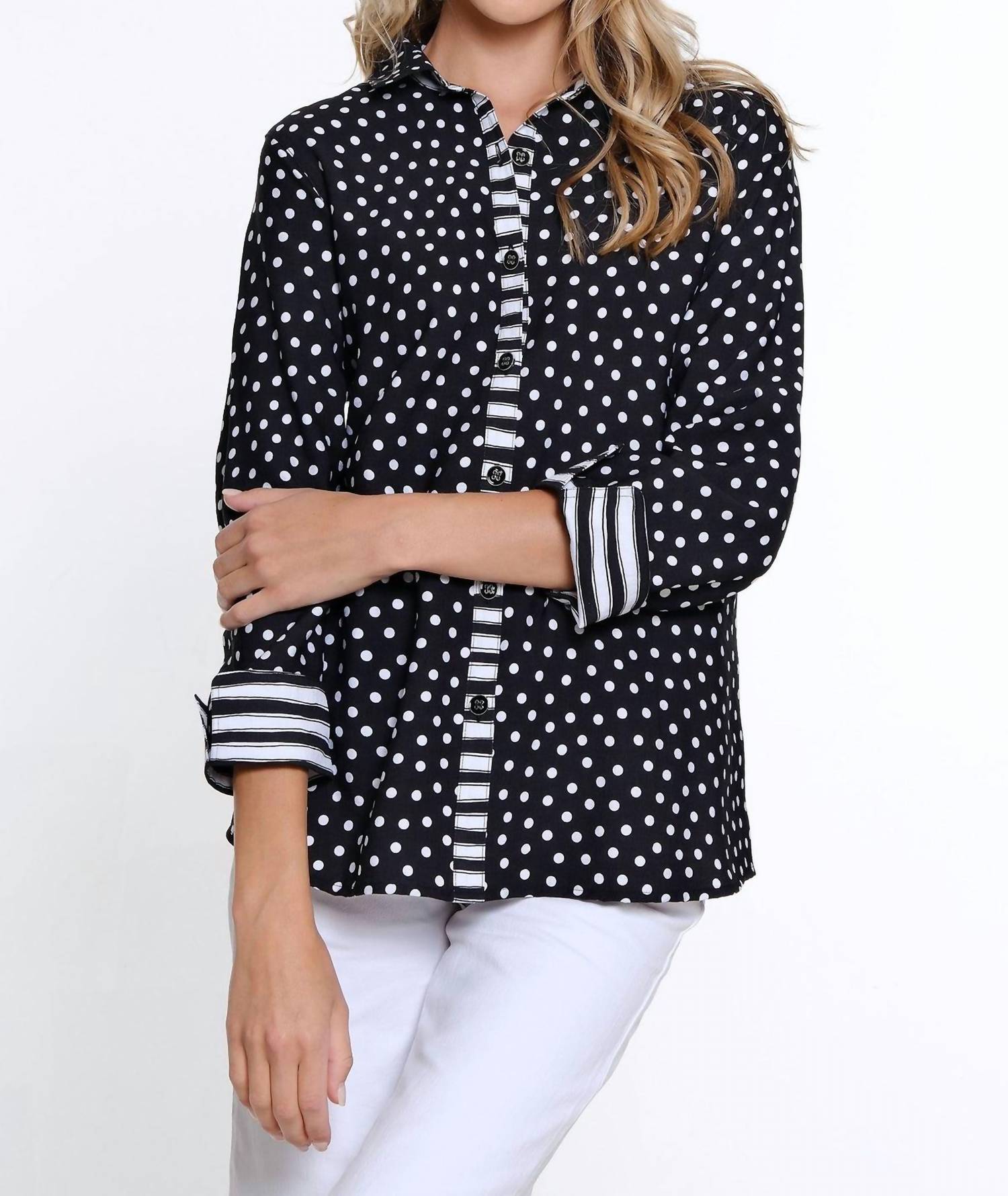 

Топ Джанет в черном Multiples