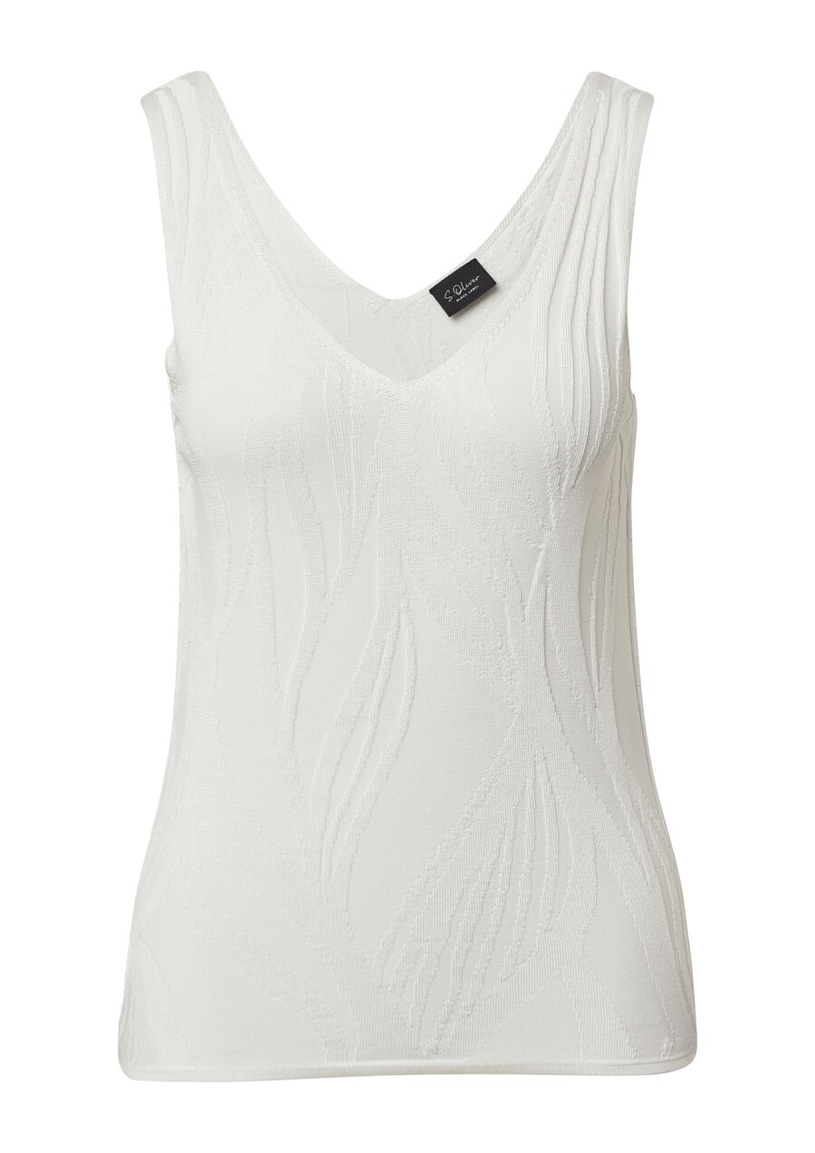 

Вязаный топ s.Oliver, Ecru