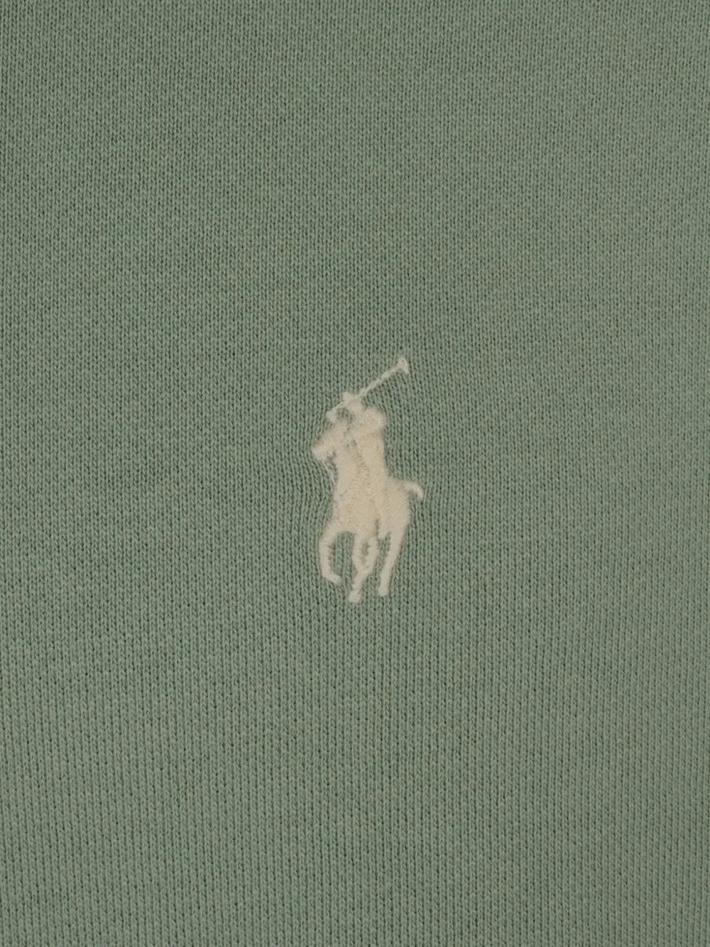 Худи с вышитым логотипом POLO RALPH LAUREN, зеленый — фото 3