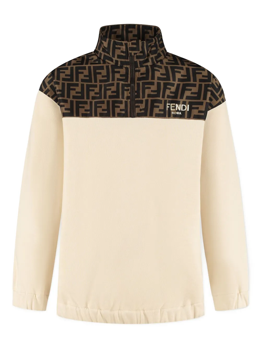 

Толстовка с логотипом FF FENDI KIDS, нейтральный