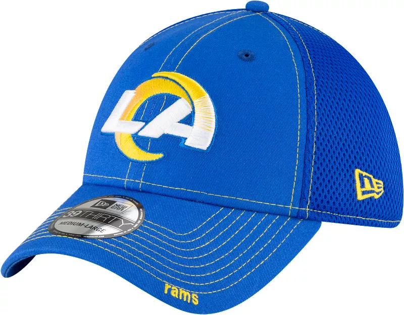 

Синяя эластичная кепка New Era Los Angeles Rams Neo Flex синяя