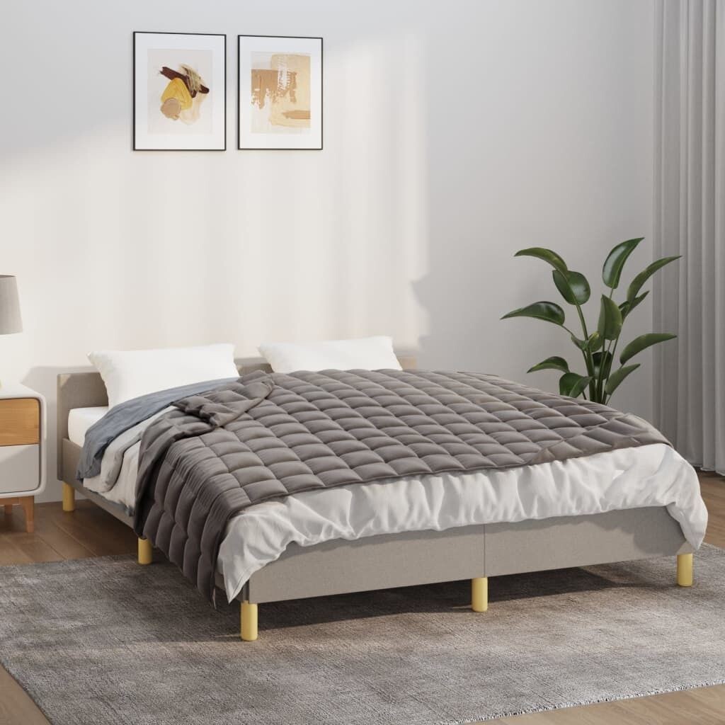 

Одеяло утяжеленное The Living Store серое 150х200 см, 7 кг ткань, серый