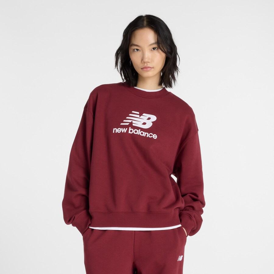 

Толстовка new balance, темно-красный