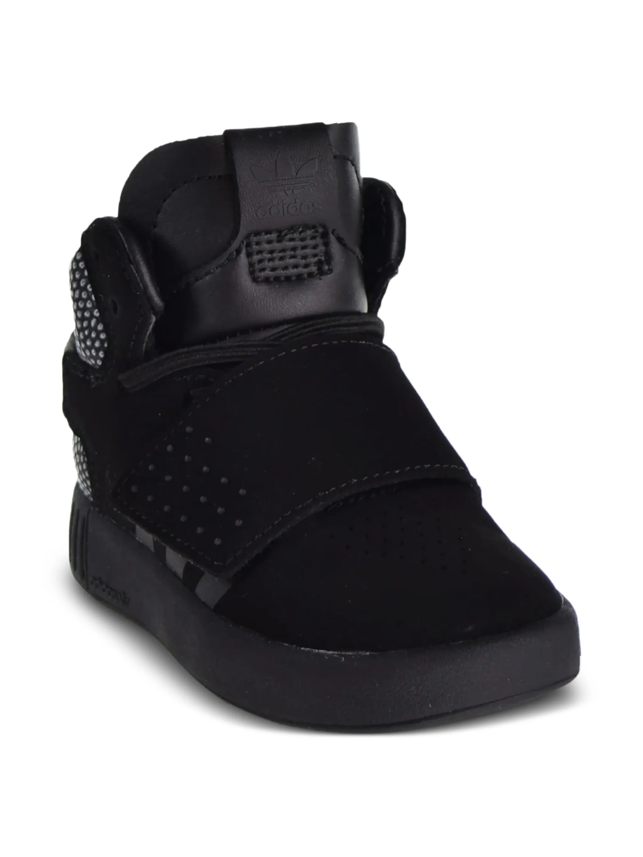 Кроссовки Tubular Invader Strap Adidas Kids, черный — фото 2