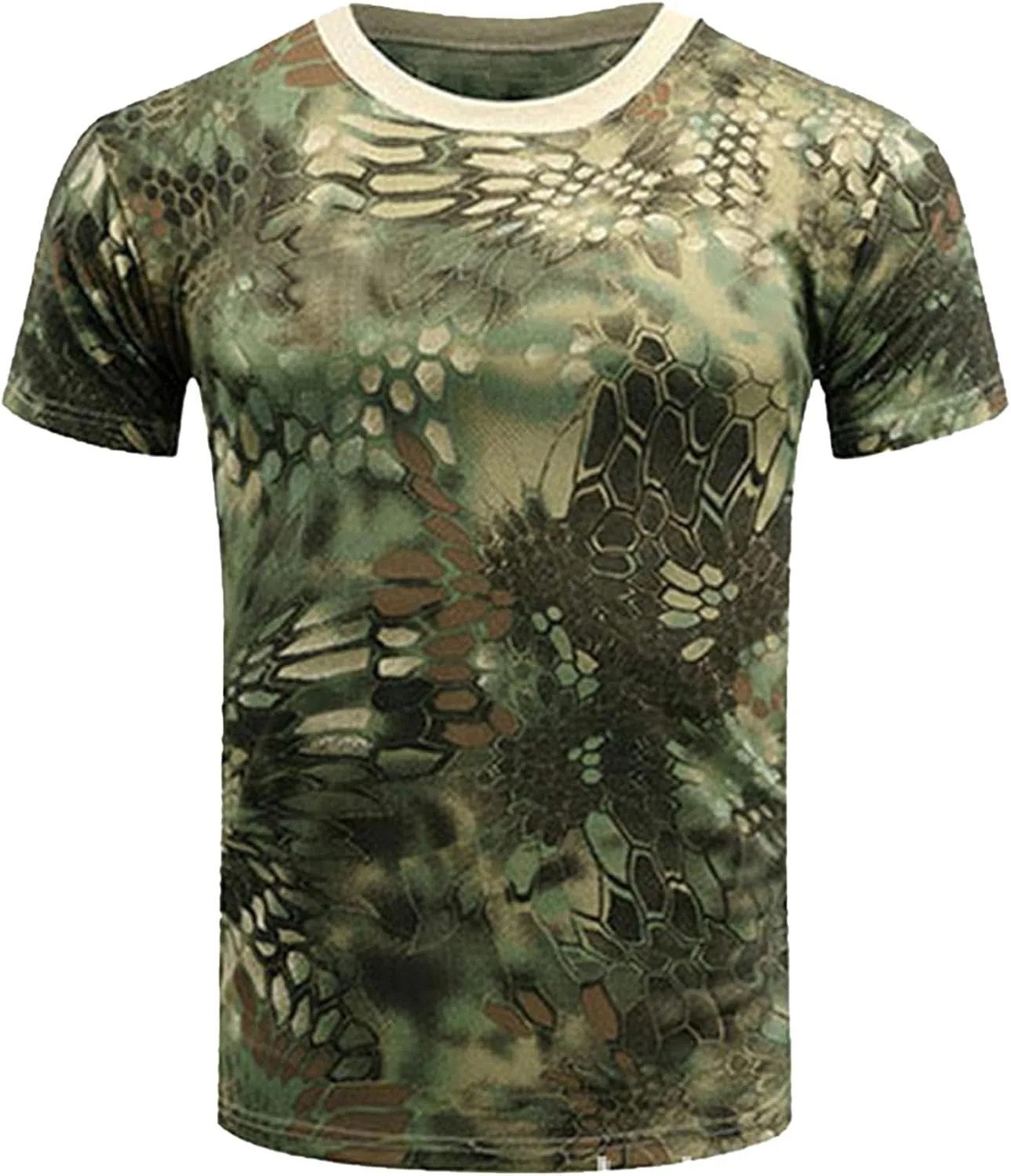 

Мужская футболка Camo с коротким рукавом Gsywaipei
