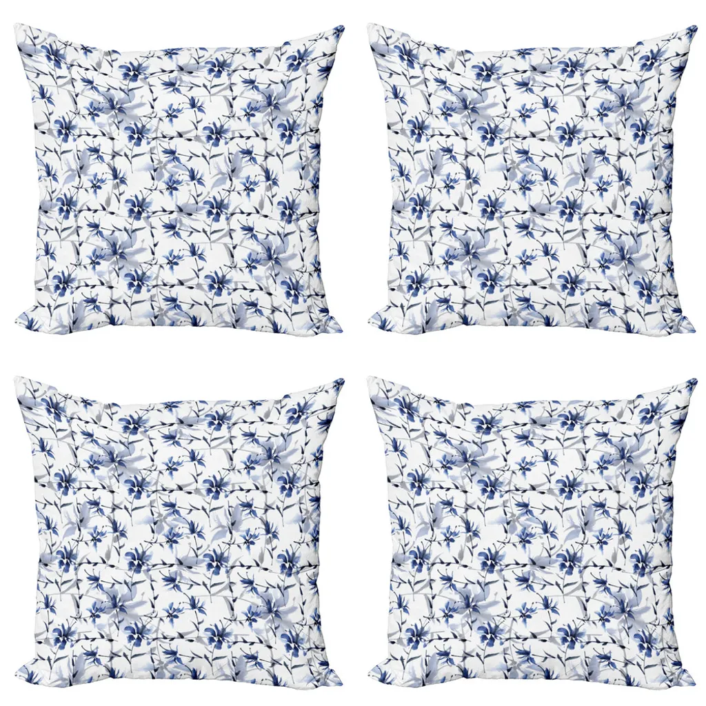 

Чехол для подушки Abakuhaus, синий