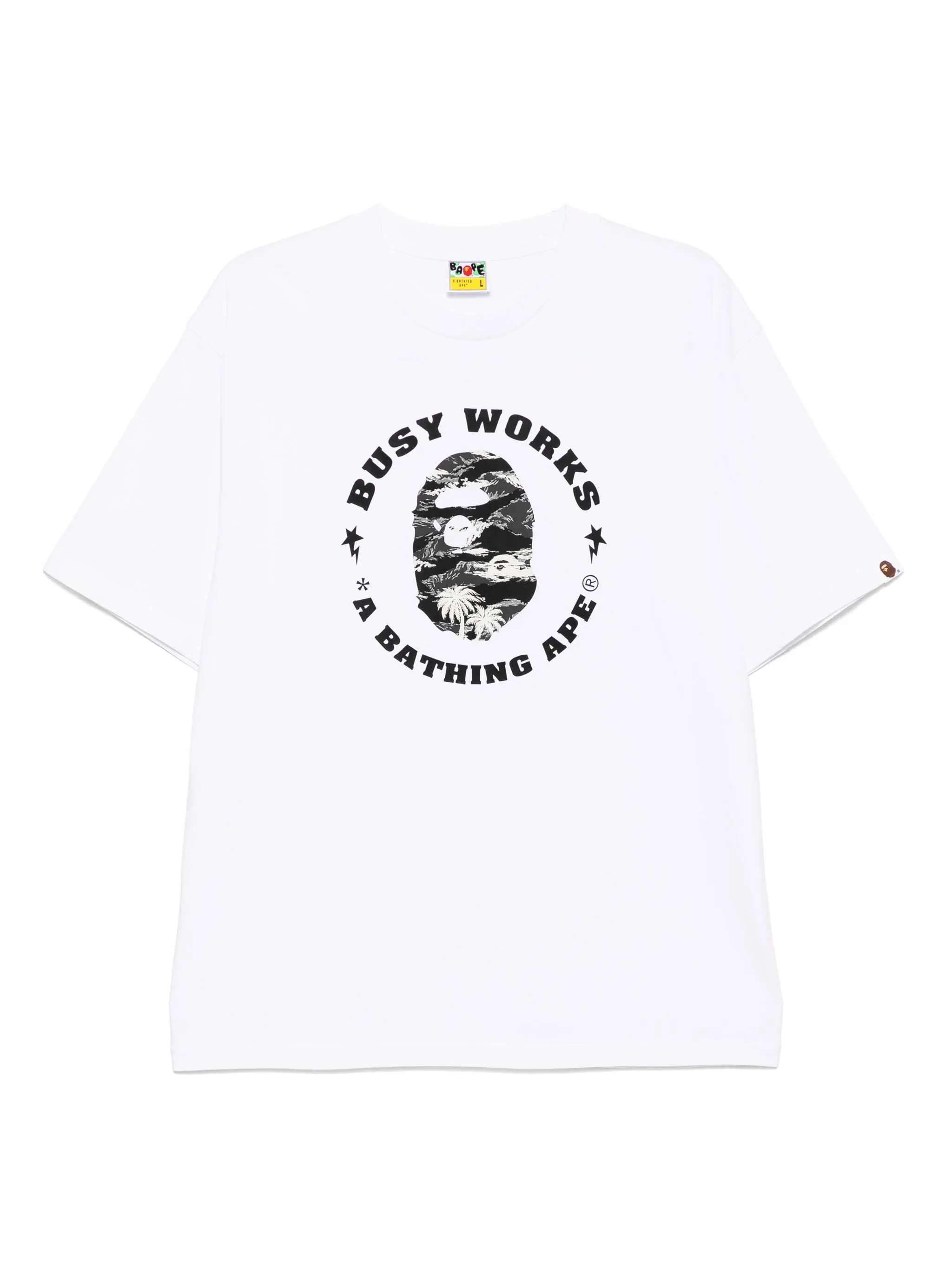 

Футболка с логотипом A Bathing Ape, белый