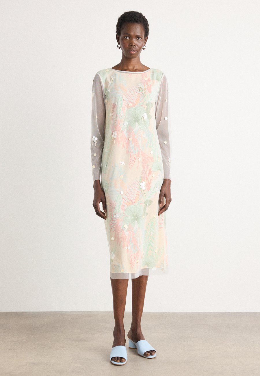 

Платье Marc Cain Cocktail dress / Party dress, Bright Ecru/Multi-Coloured