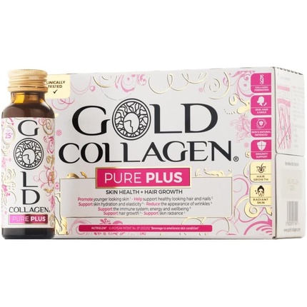 

Коллагеновые добавки Pure Plus для женщин и мужчин с биотином Gold Collagen