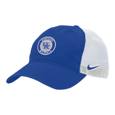

Бейсболка Nike Kentucky Heritage86 College Trucker Hat, цвет Game Royal