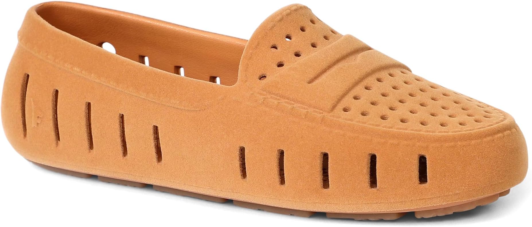 Лоферы Floafers Posh Driver Faux Suede, цвет Cognac Vegan Suede