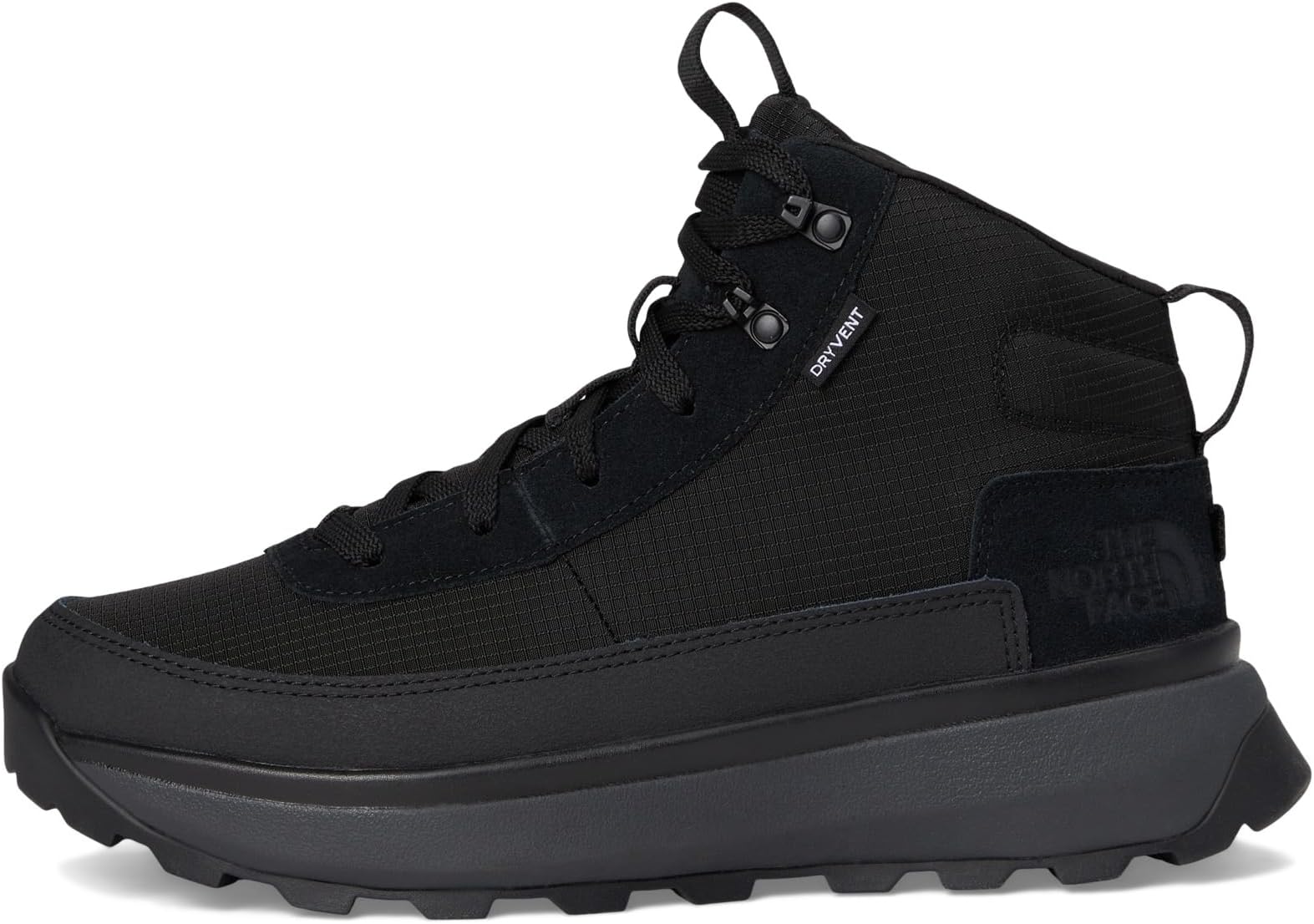 Ботинки The North Face Men's Bergen Mid WP, TNF Black/Anthracite Grey — фото 4