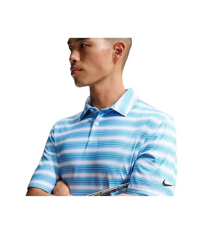 Футболка-поло Dri-FIT Good Polo Nike, University Blue/White/Black — фото 4