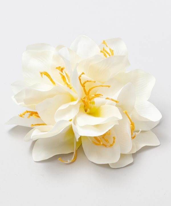 Роскошная клипса «Амариллис» Maunaloa, ivory