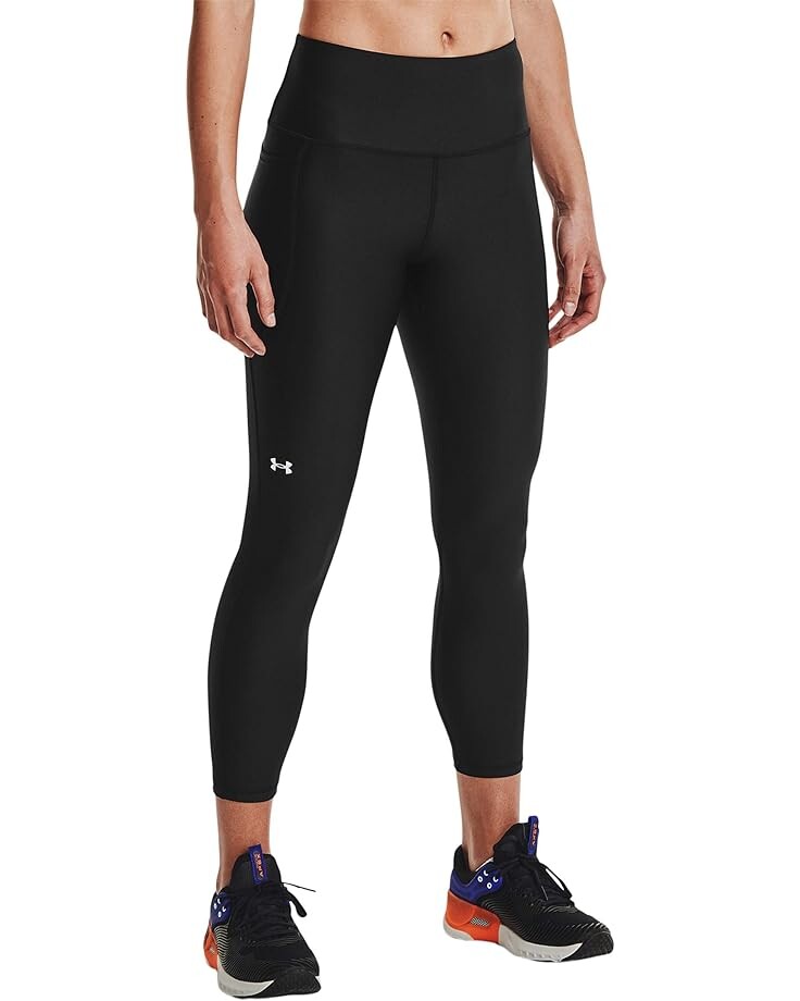 

Леггинсы Under Armour HeatGear Armour High-Waisted Ankle, цвет Black/White