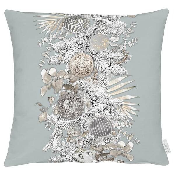

Декоративная подушка Apelt 6304, 48x48x10 см цвет türkis/silber