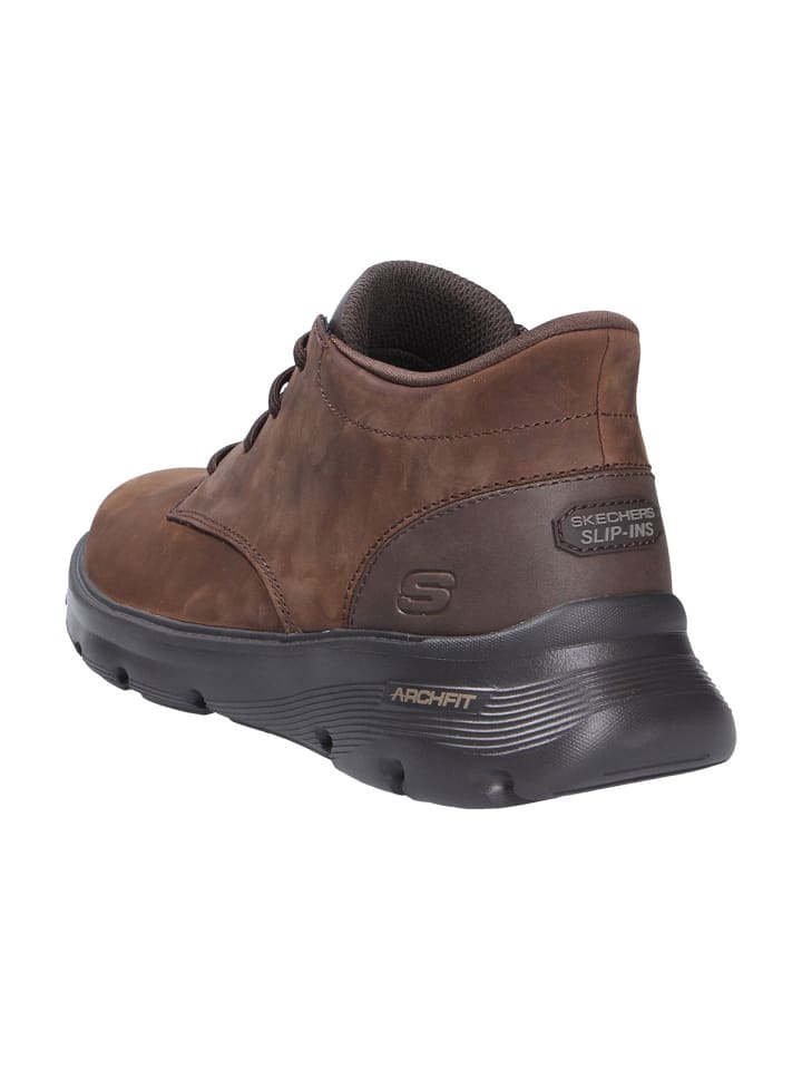 Skechers Кроссовки коричневого цвета — фото 3