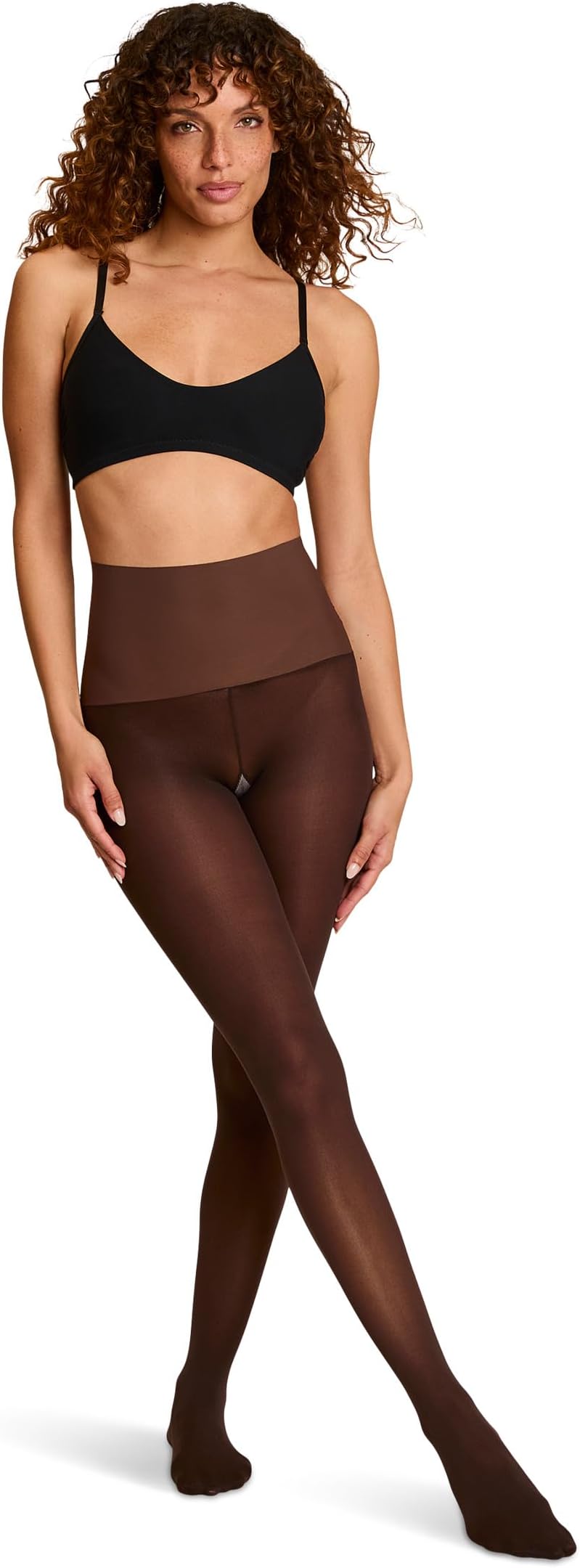 

Женские полупрозрачные колготки Commando, Espresso