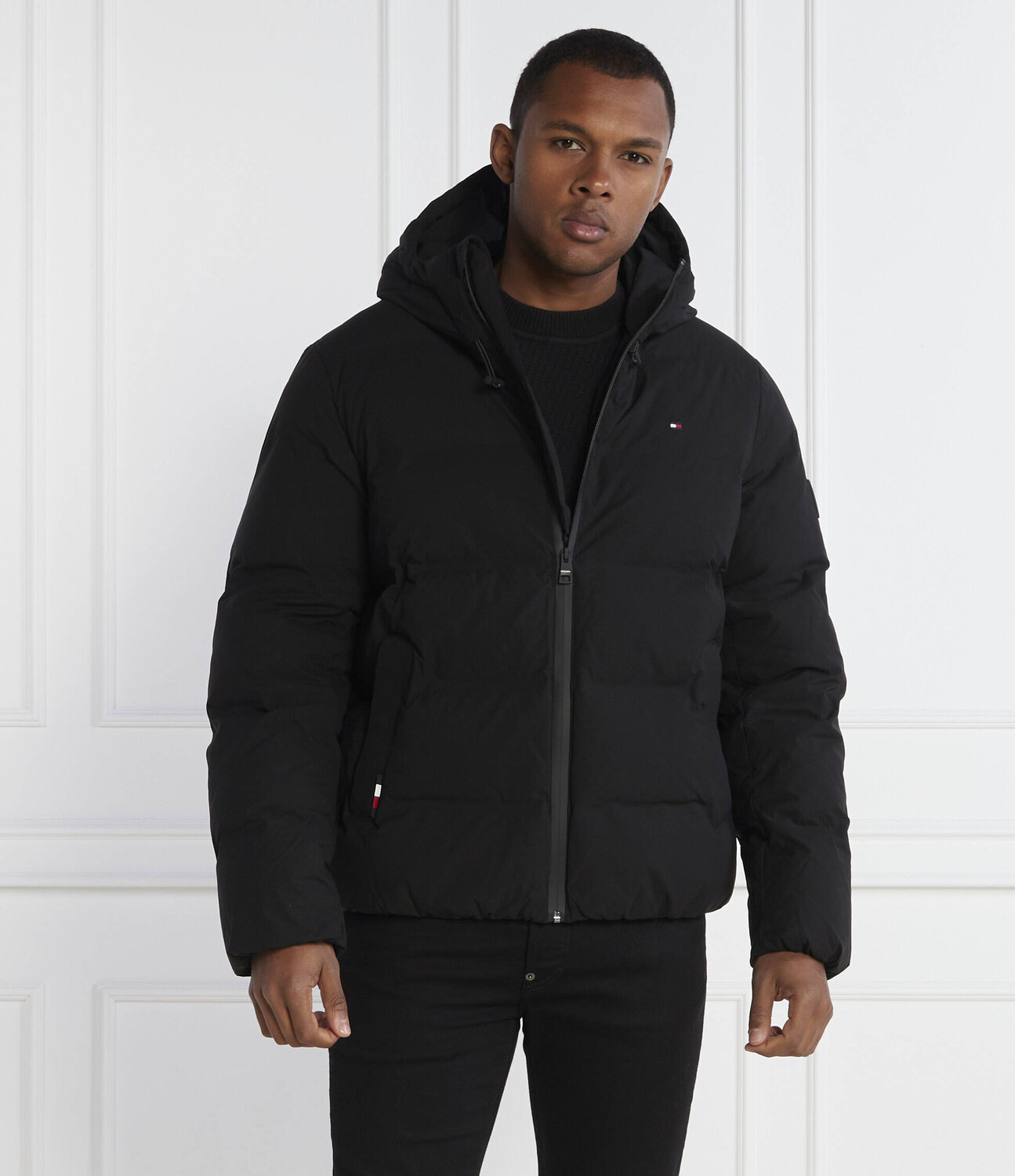 Куртка Tommy Hilfiger CL MOTION HOODED Regular Fit, черный — фото 3